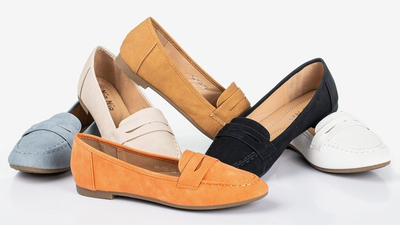 Dámské mokasíny Roselle hnědé - Obuv 1