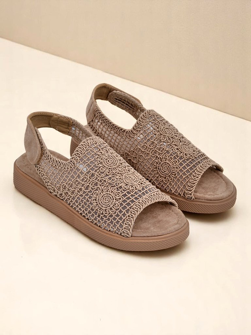 Royalfashion жіночі ажурні сандалі Levay з верхом