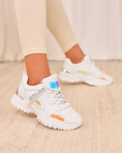 Білі жіночі кросівки Holys