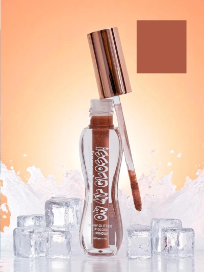 Блиск для губ з блискітками у відтінку Fluffy RoseWood