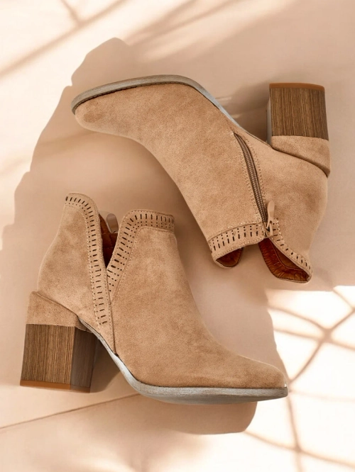 Royalfashion Женские ботильоны на каблуке Vettot