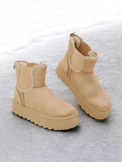 Royalfashion Krátké dámské zimní boty Vierris