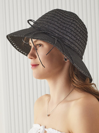 Royalfashion Dámský slaměný klobouk Sweet Straw