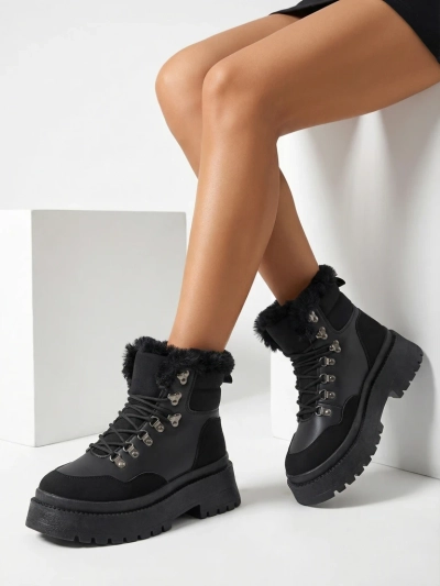 Dámské sněhule s šněrováním Royalfashion Qiroz