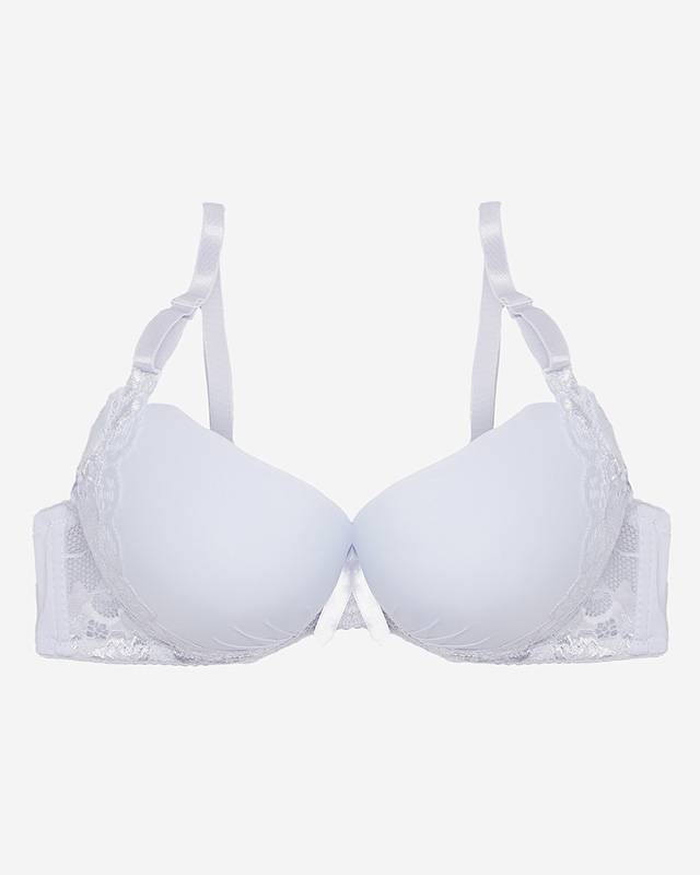 Bílá dámská krajková podprsenka - Spodní prádlo