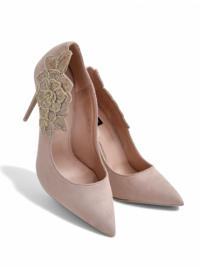 Royalfashion Dámské jehlové podpatky s květinami Sollabe