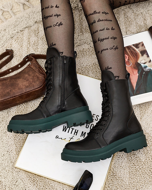 Жіночі черевики-баггі з екошкіри Royalfashion Vederme