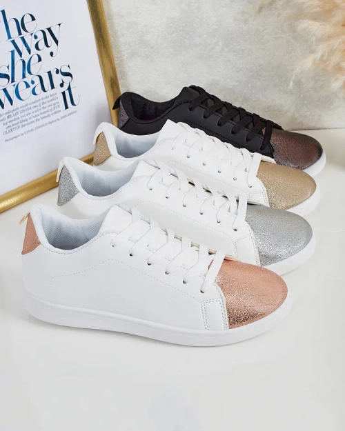 Жіночі кросівки Calista Nero - чорні шкіряні плоскі туфлі на весну