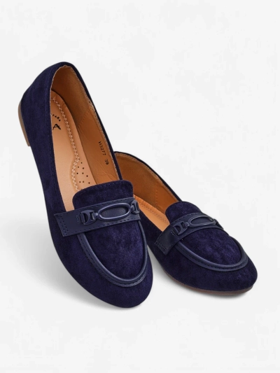 Royalfashion Жіночі екологічні замшеві мокасини Zammei