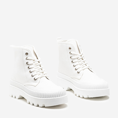 Білі жіночі черевики Roulle