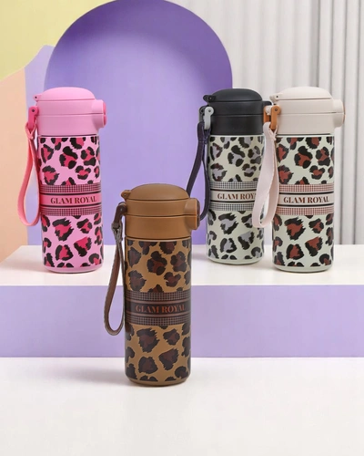 Royalfashion Termoska s výpustí Glam Leo