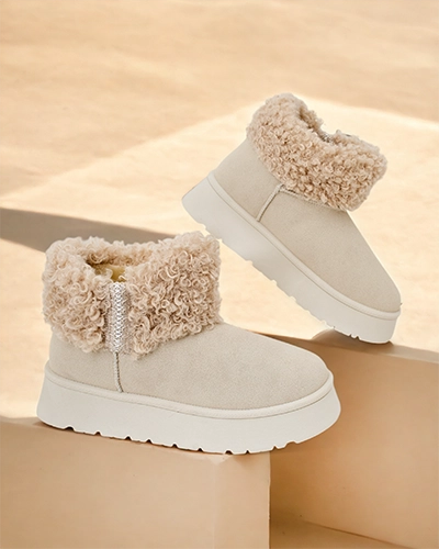 Жіночі зимові черевики з хутром Royalfashion Rovvoy