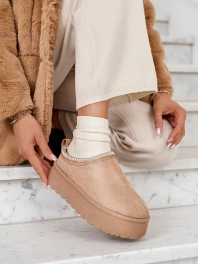 Royalfashion Dámské krátké boty Zommy a'la snow boots