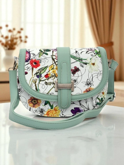 Royalfashion Маленька жіноча сумочка з екошкіри у квіти Ori Elle