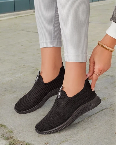 Černé dámské slip-on tenisky Palomena - Footwear