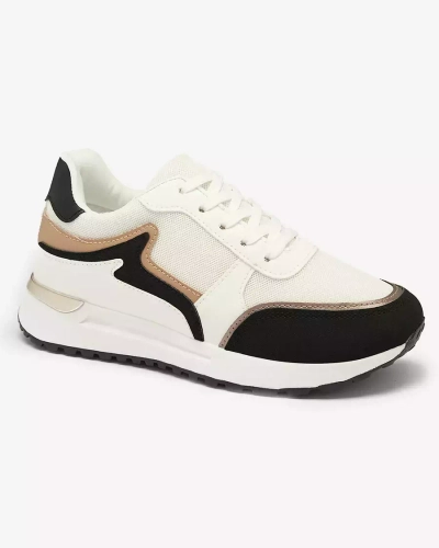 OUTLET Royalfashion Чорно-білі жіночі спортивні кросівки Vegris