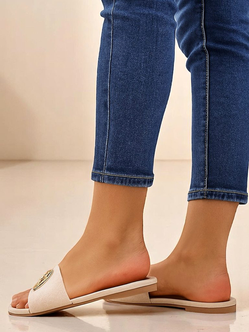 Royalfashion жіночі шльопанці з плоскою підошвою Zamila