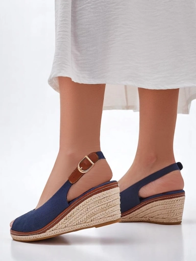 Royalfashion Dámské wedge sandály s otevřenou špičkou Tafenis