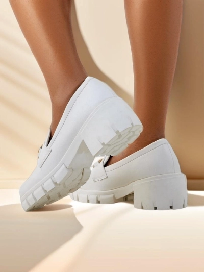 Royalfashion Жіночі мокасини з низьким каблуком Tollere