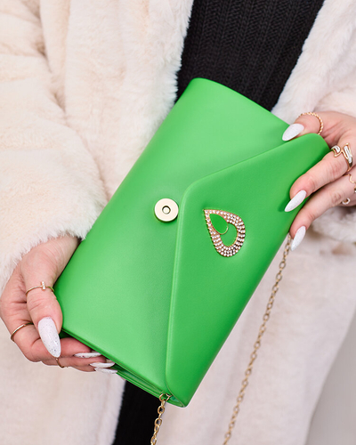 Royalfashion Zelená dámská spojovací kabelka