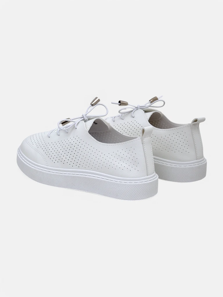 Royalfashion Dámské perforované šněrovací sportovní boty Vaned