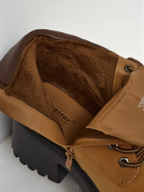 Ботильйони жіночі еко замшеві на підборах-стовпчику та платформі Tavlissa