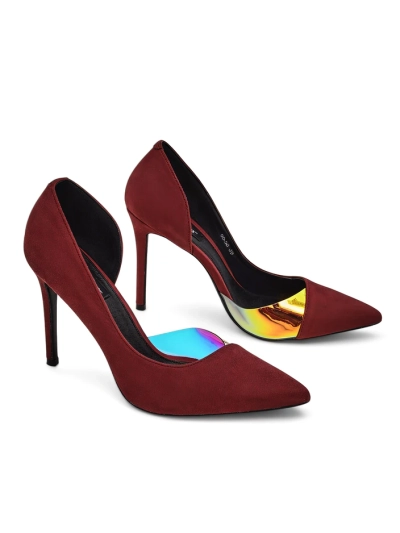 Royalfashion Dámské lodičky s mašlí a holografickým prvkem Dremtru