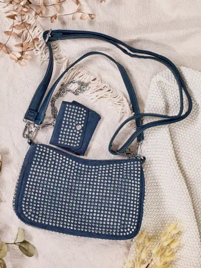 Royalfashion Malá dámská taška se cvočky