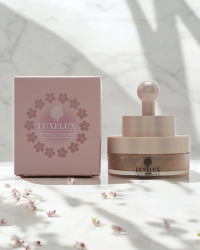 Luxelux Sypký prášek s houbou na obličej 04 13,5 g