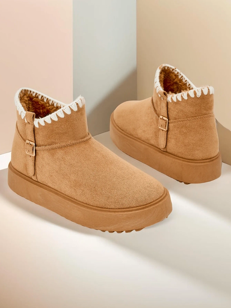 Royalfashion Krátké sněhové boty pro ženy ve stylu sněžných bot Ewioz