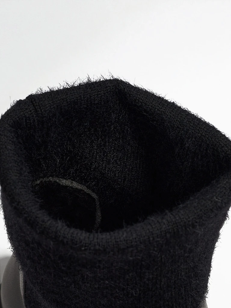 Dámské kotníkové boty z eko kůže s kožešinou Kesy