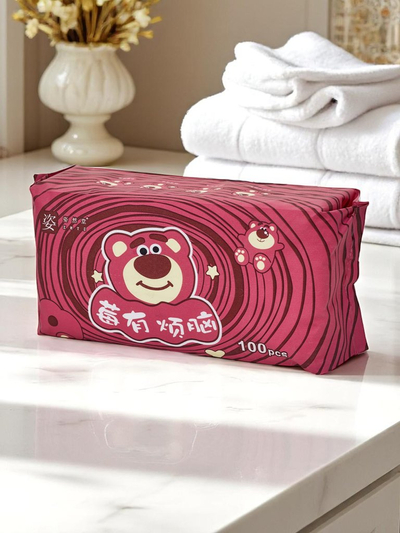 Bavlněné vlhčené ubrousky 100 ks.