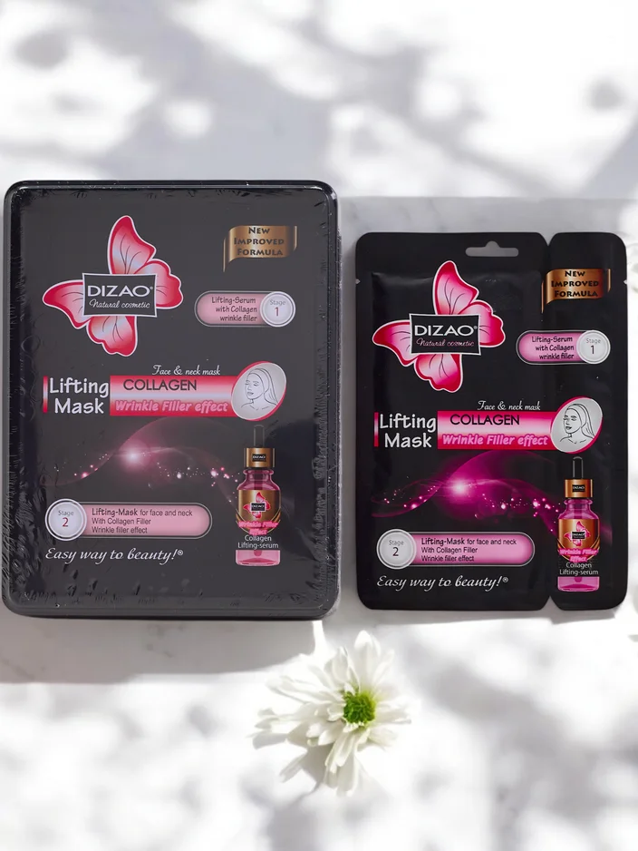 DIZAO - Sada séra a masky s kolagenem 6g + 36g x 10ks