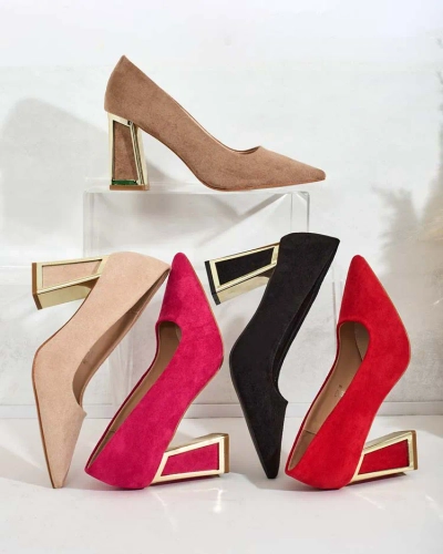 Royalfashion Dámské lodičky s ozdobným podpatkem Badilla