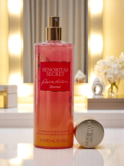 Senoritas Secret Body Mist Paradise Shimmer s třpytkami