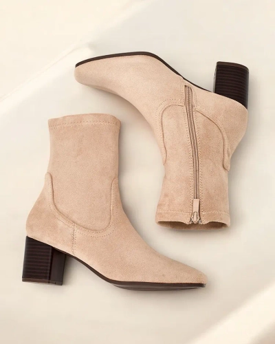 Dámské kotníkové boty Royalfashion na sloupku Florin