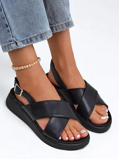 Royalfashion Dámské sandály na silnější podrážce Riva Star