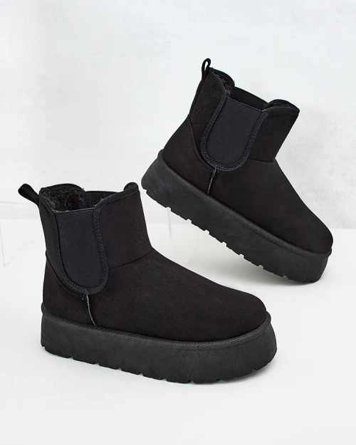 Royalfashion Жіночі короткі черевики Nomas a'la snow boots