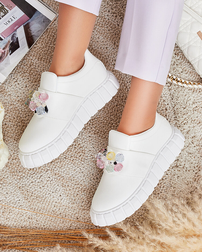 Royalfashion Спортивні напівчеревики з кольоровою галькою Resinello