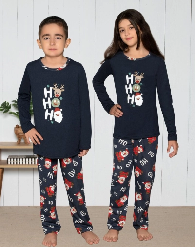 Royalfashion Vánoční dětské pyžamo s potiskem