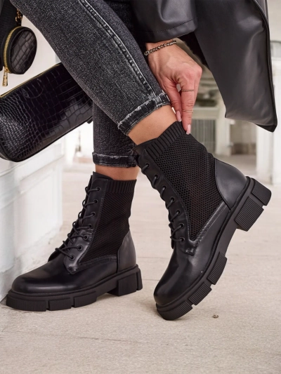 Dámské polobotky s otevřeným vzorem Rowic