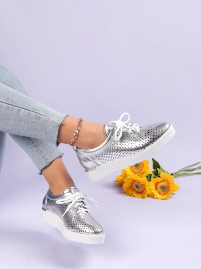 Royalfashion Dámské perforované boty Gofielle