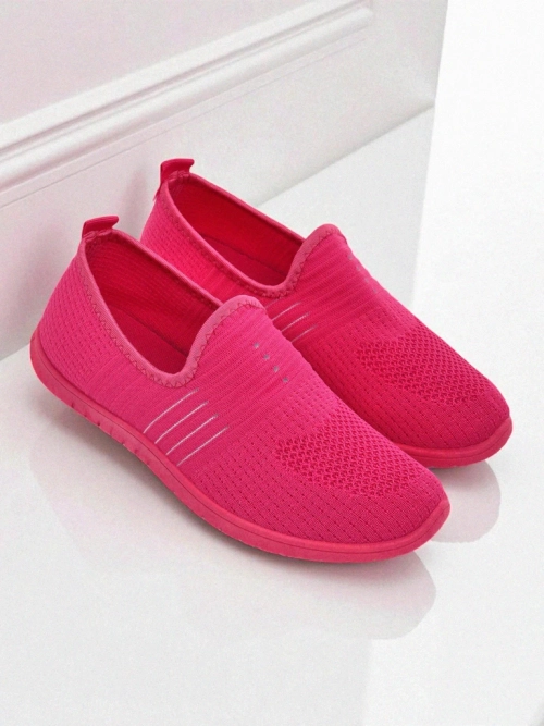 Жіночі мокасини Perseida комфортна тканина помаранчева на весну та літо