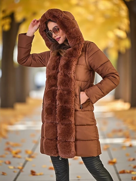 Dámská bunda Royalfashion s odpínacími rukávy