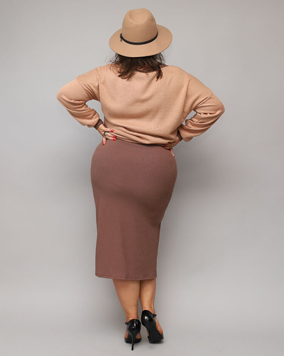 Жіночий комплект Royalfashion Casual в коричневому кольорі