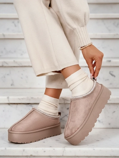 Royalfashion Dámské krátké boty Zommy a'la snow boots