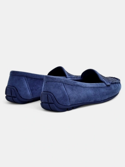 Royalfashion Жіночі мокасини з стразами Ezuess