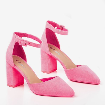 Неонові рожеві жіночі босоніжки на верхній пості Raviola - Взуття 1