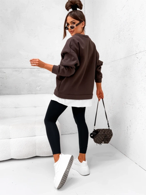 Royalfashion Котонова жіноча толстовка з знімною нижньою частиною