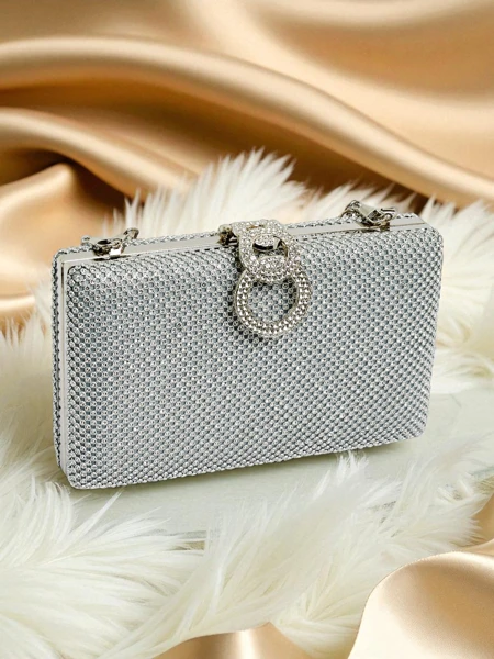 Royalfashion Dámská psaníčko kabelka se zirkony Armeddo